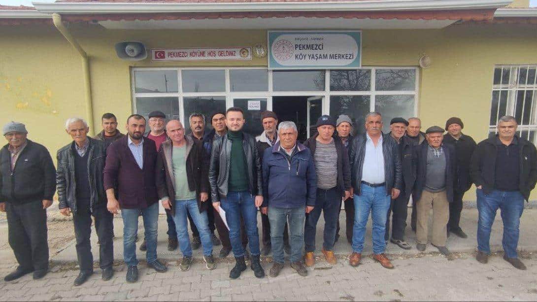 PEKMEZCİ KÖY YAŞAM MERKEZİNDE KURSUMUZ AÇILDI.