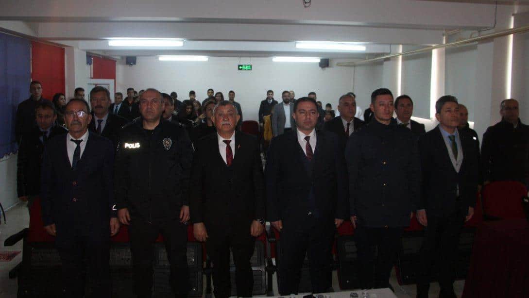 İstiklal Marşımızın Kabulünün 102. Yılı ve Mehmet Akif Ersoy'u Anma Günü Programı Yapıldı